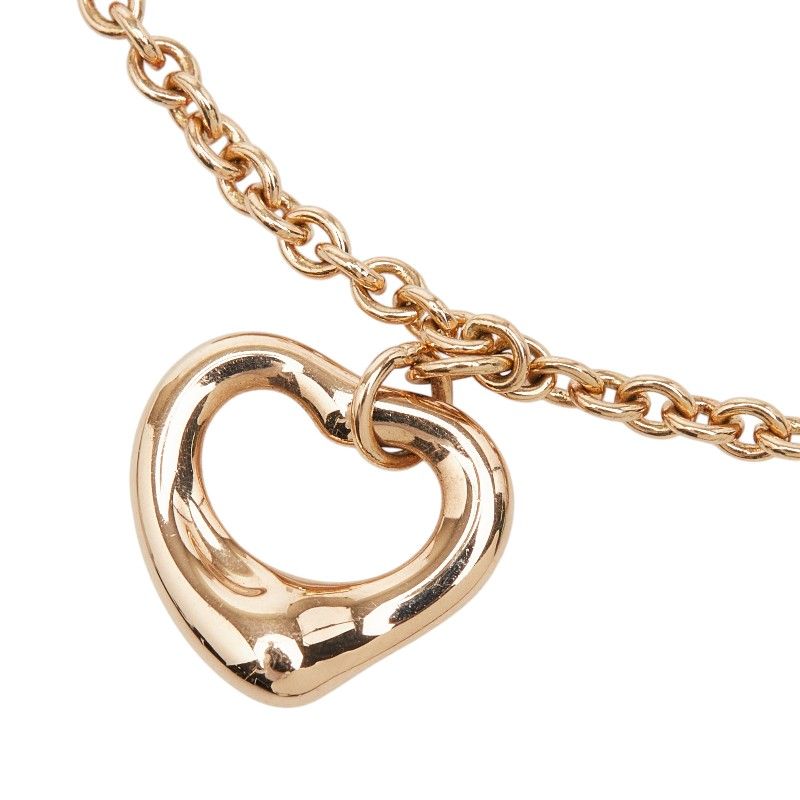 Tiffany & Co Open Heart Bracelet 18k Pink Gold