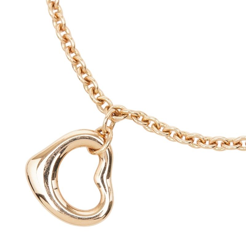 Tiffany & Co Open Heart Bracelet 18k Pink Gold