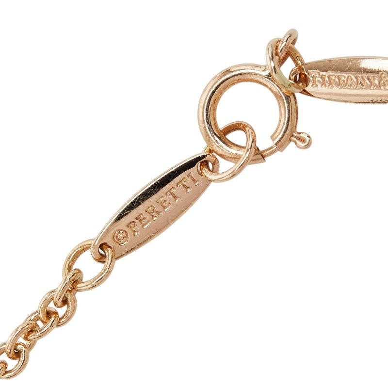 Tiffany & Co Open Heart Bracelet 18k Pink Gold