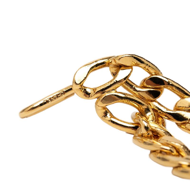 Chanel CC Logo Rue Cambon Chain Belt Gold Plated