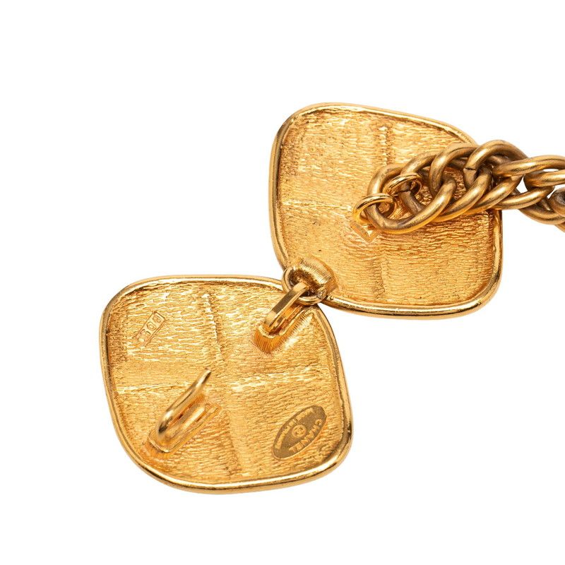Chanel Quilted Vintage Chain Belt Gold Plated