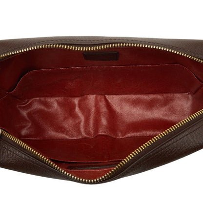 Louis Vuitton Damier Trousse Toilette 25 Cosmetic Pouch Brown