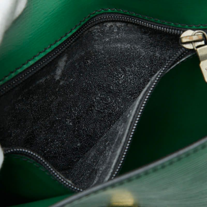 Louis Vuitton Epi Arche Clutch Shoulder Bag 2-Way Borneo Green Leather