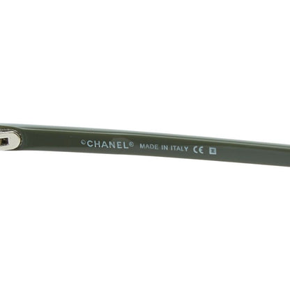 Chanel CC Logo Sunglasses Frame Green Acetate Eyewear