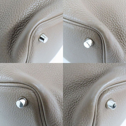 Hermes Picotin Lock PM 18 Etoupe Taurillon Clemence Silver Handbag