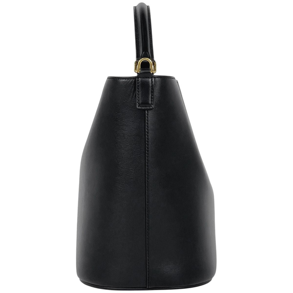 Celine Bucket Louis e 2-Way Triomphe Handbag Leather Black