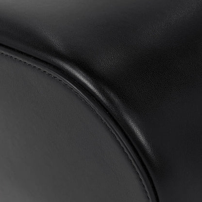 Celine Bucket Louis e 2-Way Triomphe Handbag Leather Black