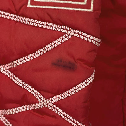 Chanel Sports Line Shoulder Bag CC Logo Nylon Red