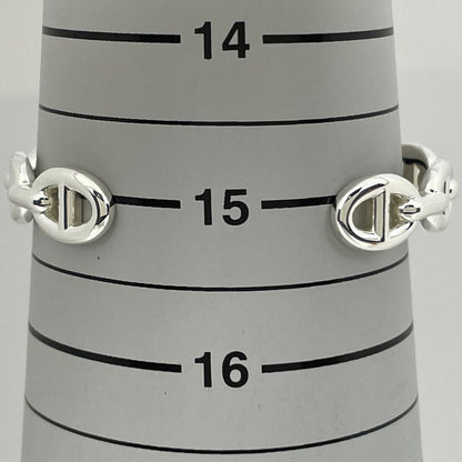 Hermes Chaine D'ancre Bracelet Silver