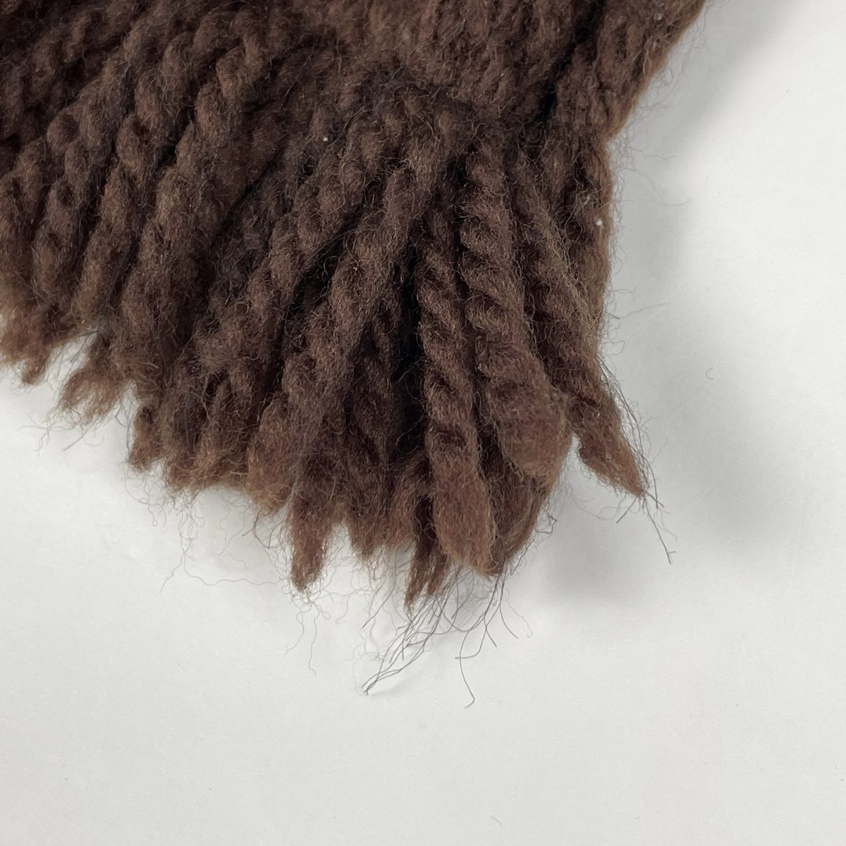Louis Vuitton Echarpe Logo Mania Fringe Scarf Wool Silk Brown