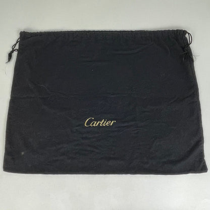 Cartier Marcello de Handbag Leather Red