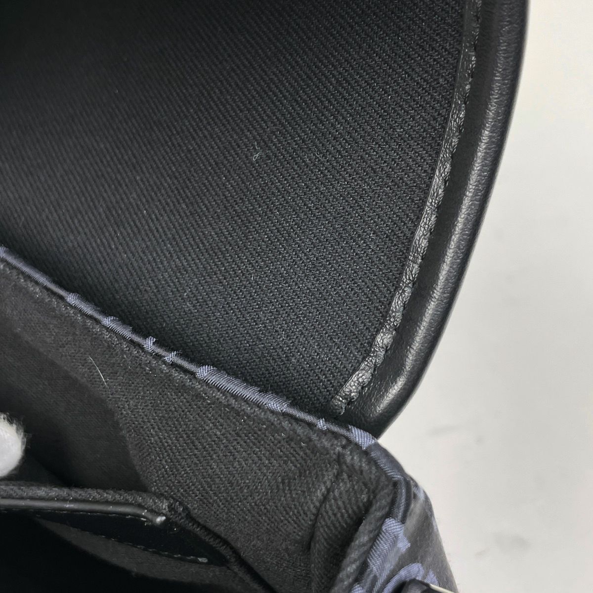 Dior Trek Messenger Bag Oak Nylon Black