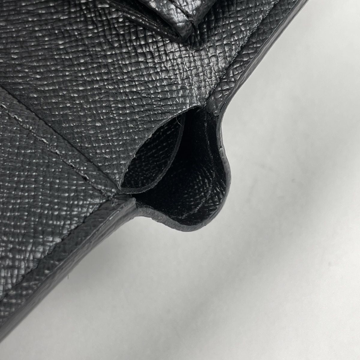 Louis Vuitton Portefeuille Marco Bifold Wallet Damier Graphite Black
