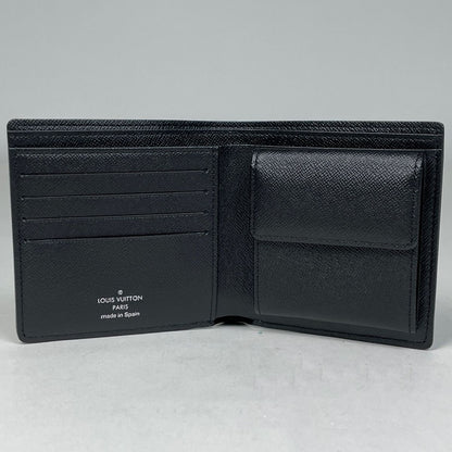 Louis Vuitton Portefeuille Marco Bifold Wallet Damier Graphite Black