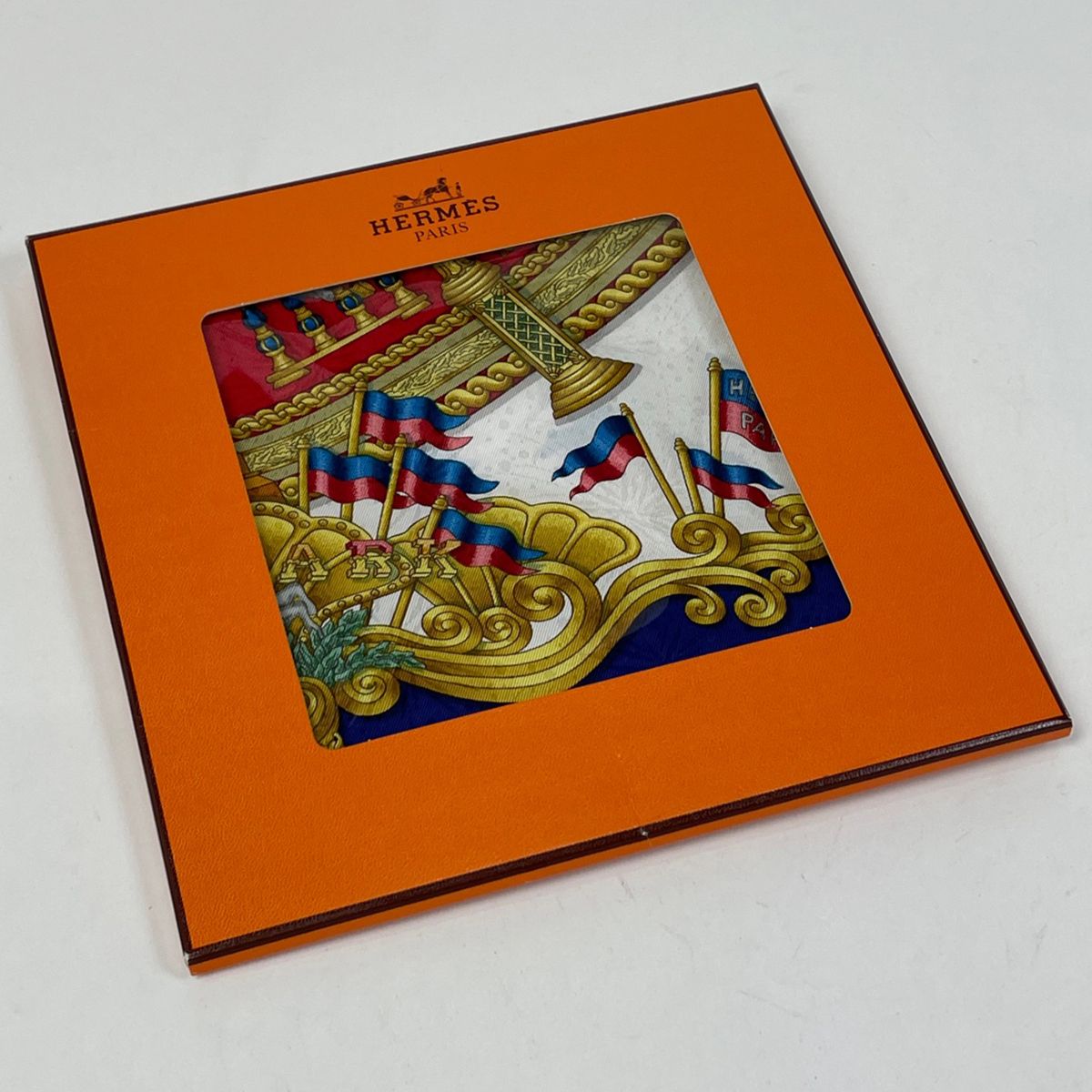 Hermes Carre 90 Luna Park Amusement Horse Carousel Merry Go Land Scarf Silk