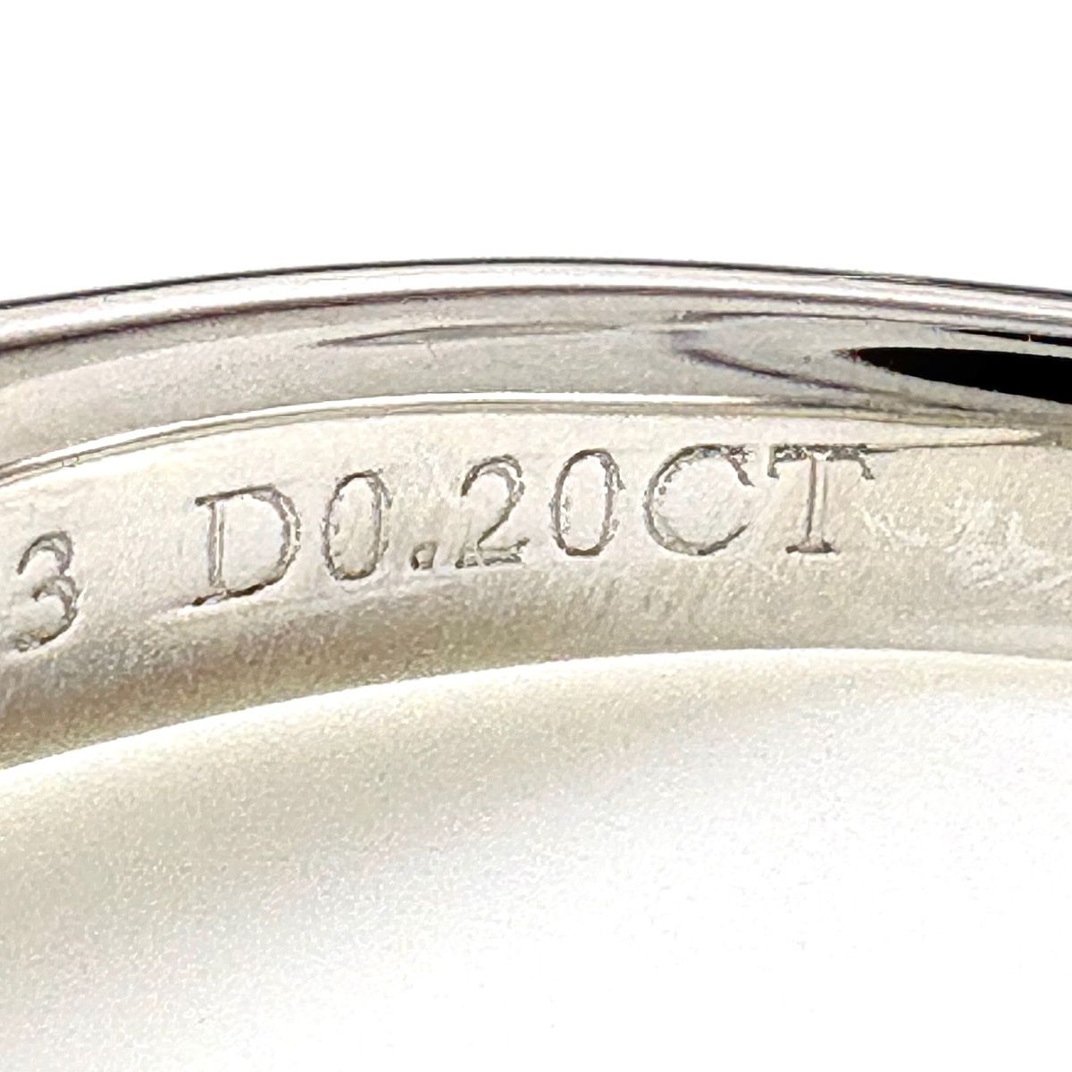 Tiffany & Co Harmony Ring Platinum Solitaire Diamond