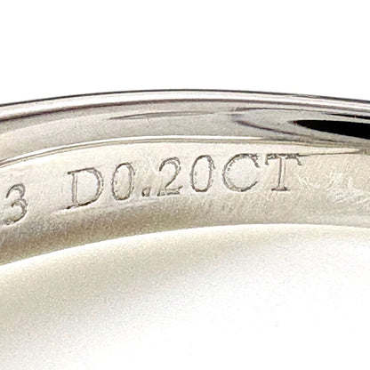 Tiffany & Co Harmony Ring Platinum Solitaire Diamond