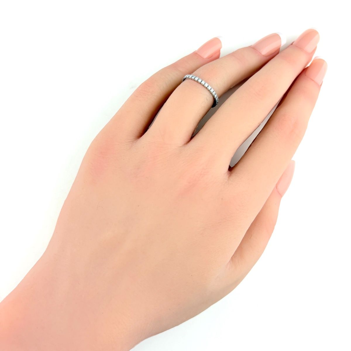 Bvlgari Pave Diamond Ring