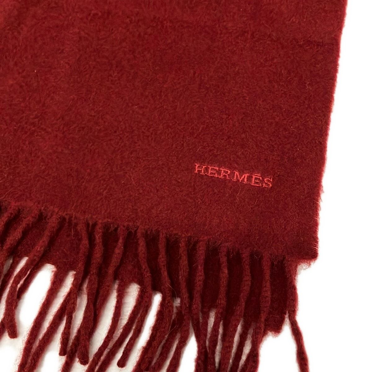 Hermes Scarf Gold Cashmere
