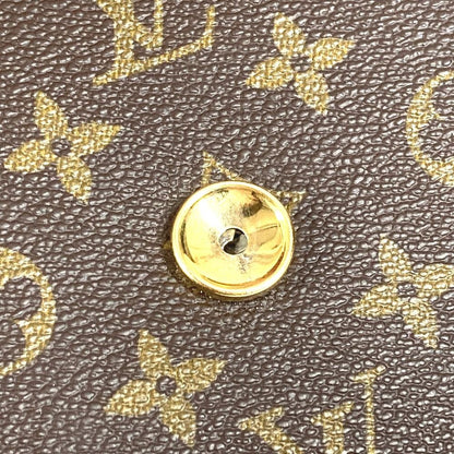 Louis Vuitton Clutch Pochette Dam PM Monogram Canvas Brown