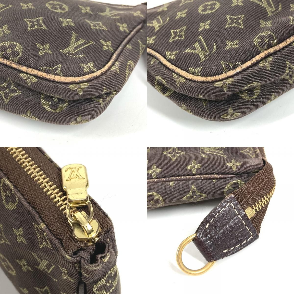 Louis Vuitton Pouch Bucket PM Only Monogram Mini Canvas Brown