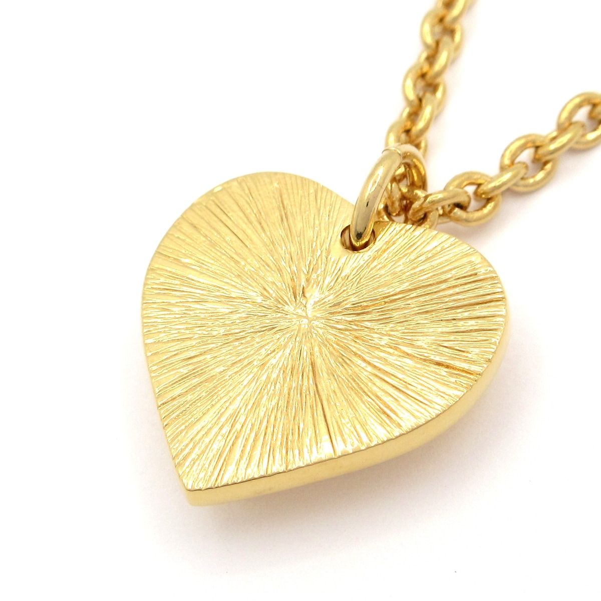 Chanel Necklace Gold Black CC Logo