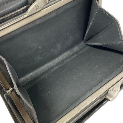 Louis Vuitton Bifold Wallet Monogram Matte Porte Monet Billets Viennois Noir