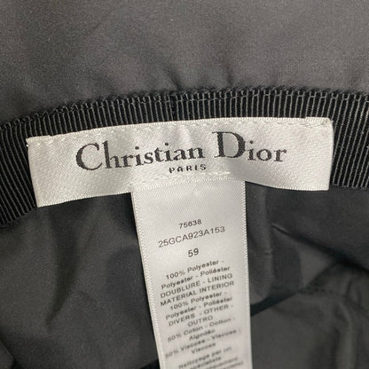 Dior Hat 59 Teddy-d Bob Hat Black Macro Cannage