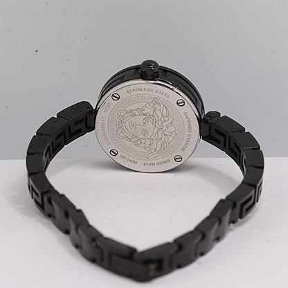 Versace Medusaci Cles Watch Quartz Black Dial Tam