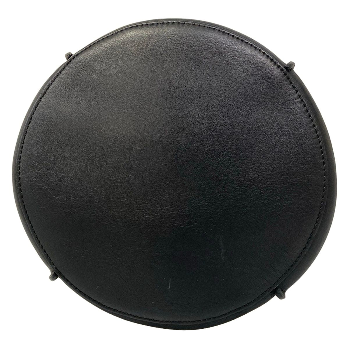 Celine Shoulder Bag Big Bucket with Long Strap Black Leather