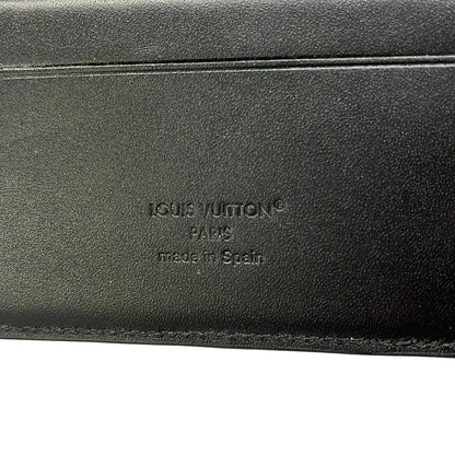 Louis Vuitton Card Case Monogram Eclipse Compact Magnet Midnight
