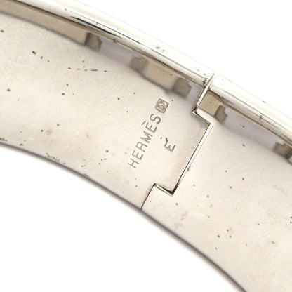 Hermes Bangle Clic Clac Silver Black Bracelet