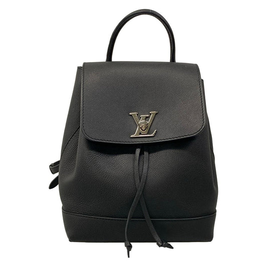 Louis Vuitton Backpack Lockme Noir Leather