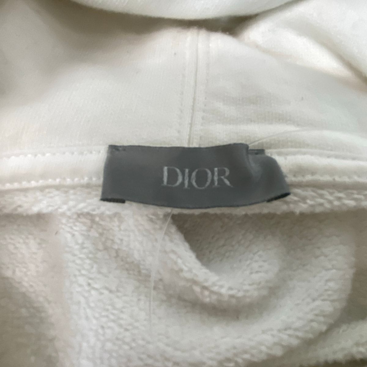 Dior Hoodie XXL White Long Sleeve
