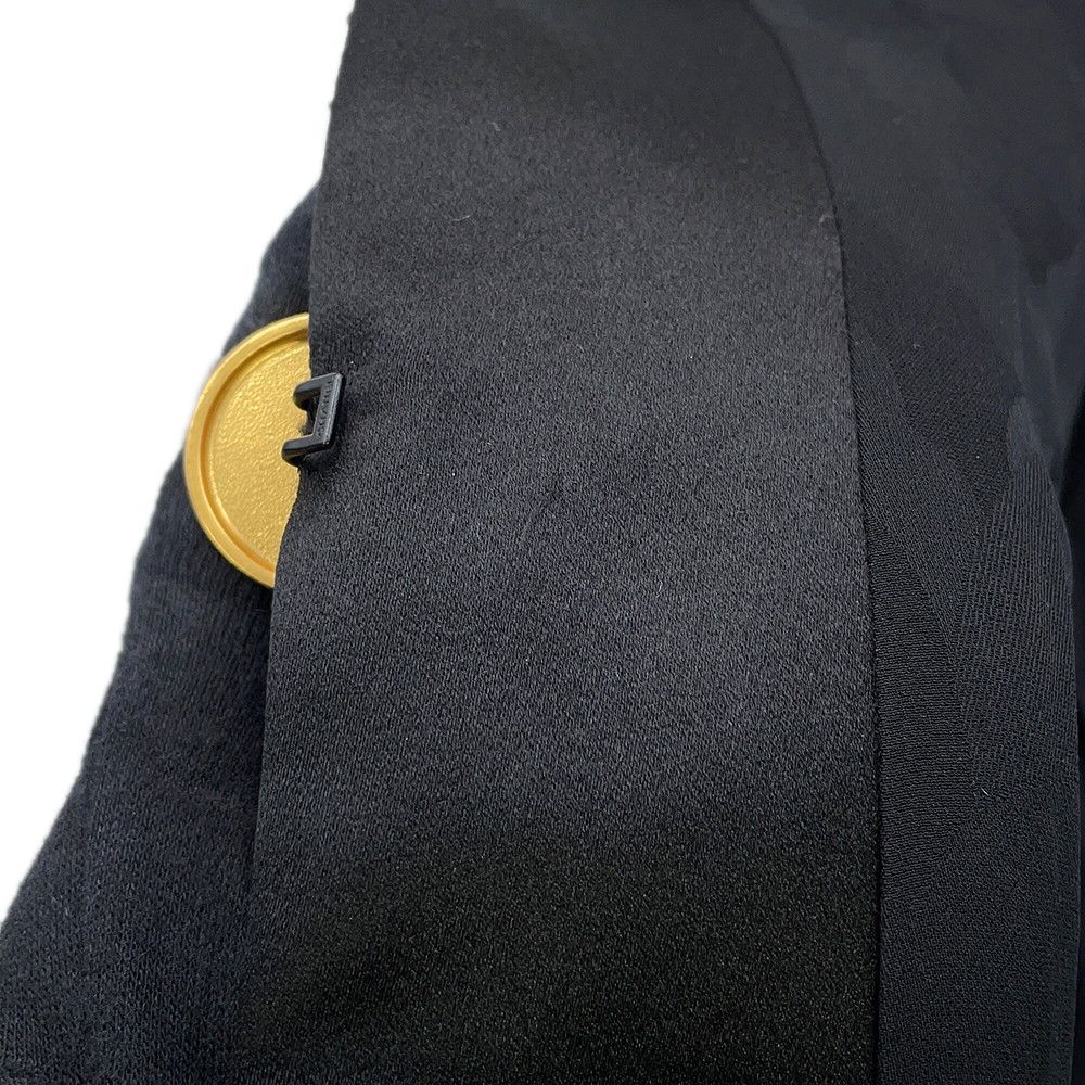 Chanel Jacket Wool 34 Black