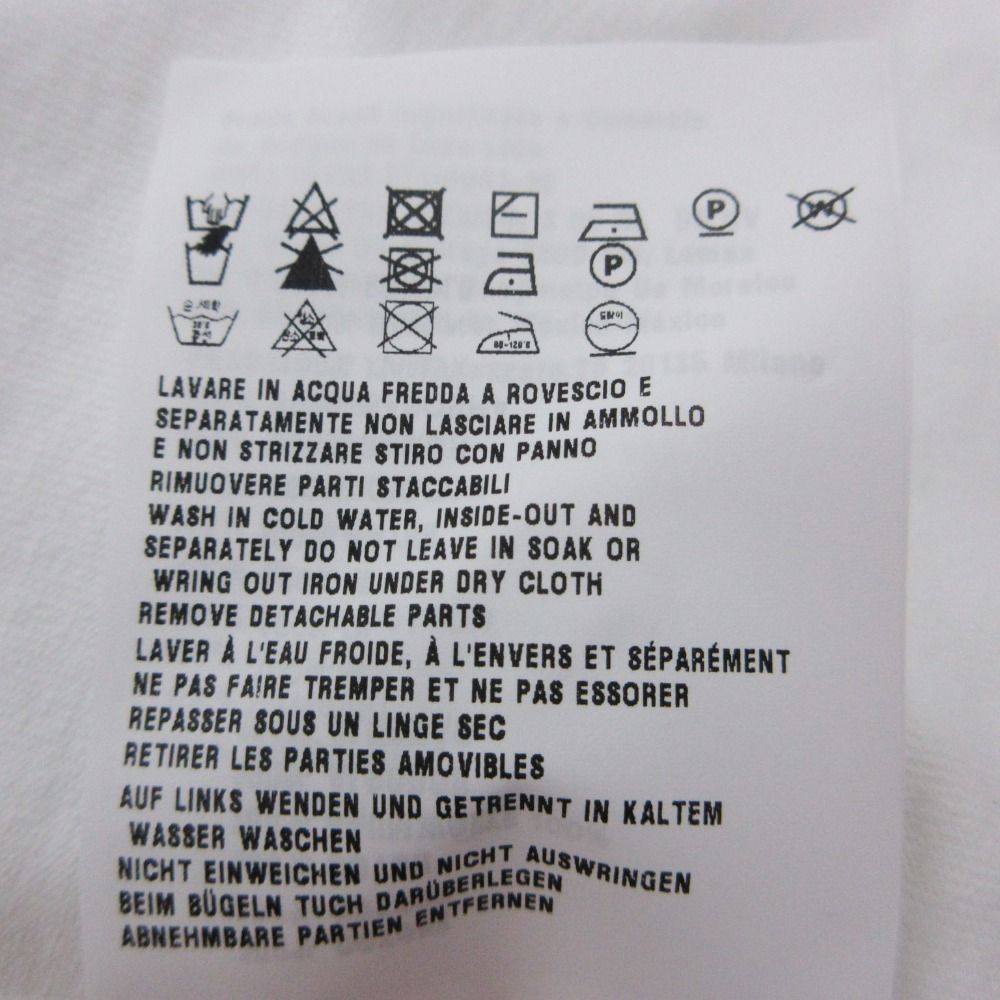 Prada Short Sleeve T-Shirt Jersey Pullover Top White XS Sweater