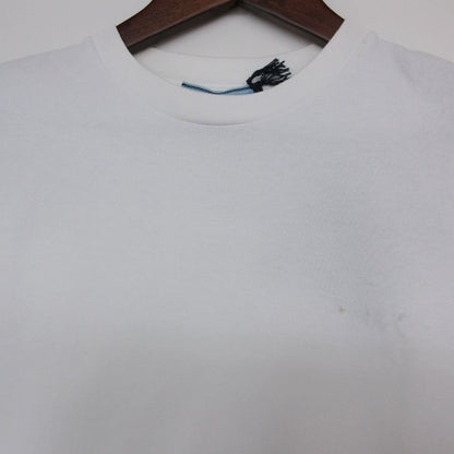 Prada Short Sleeve T-Shirt Jersey Pullover Top White XS Sweater