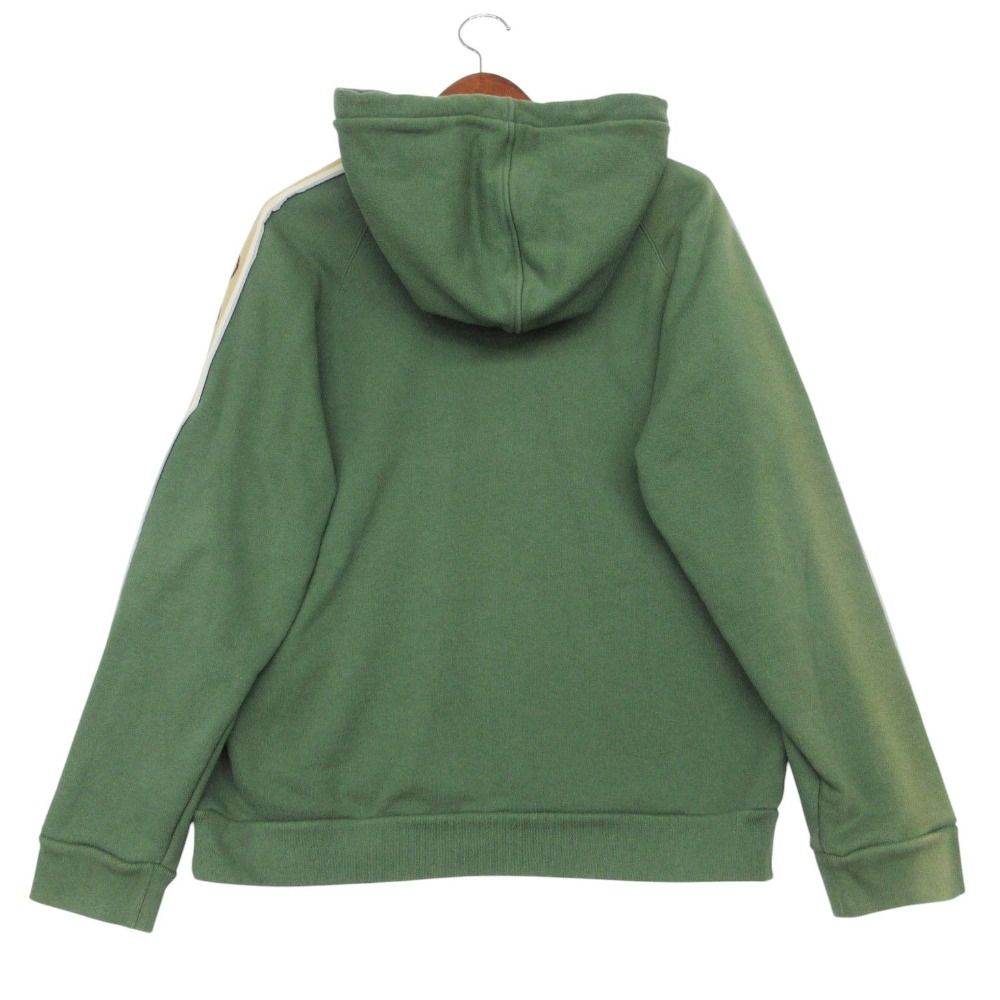 Gucci Set GG Logo Hooded Hoodie Jersey Sweatshirt Logo Track Pants Green