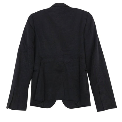 Gucci Suit Set Era Peak Lapel Straight Pants Gold Dark Navy