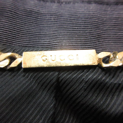 Gucci Suit Set Era Peak Lapel Straight Pants Gold Dark Navy