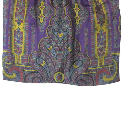 Louis Vuitton Blouse Silk Round Neck Sleeveless Pullover Top All Over Pattern
