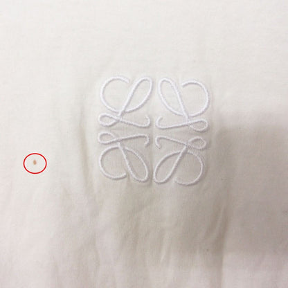 Loewe Short Sleeve T-Shirt Short Oversize Anagram Pullover Top White XS Sweater