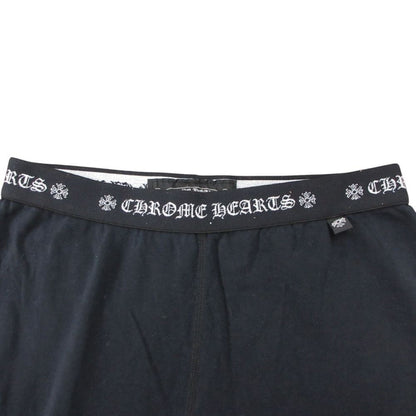 Chrome Hearts Pants Horse Shoe Print Leggings Black