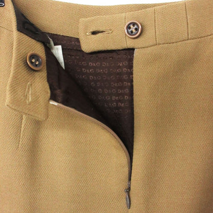 Dolce & Gabbana D&G Suit Set Double Breasted Skirt Logo Allover Pattern Lining