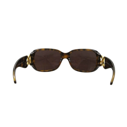 Dolce & Gabbana Sunglasses 60 DG Logo Stone Decoration Tortoiseshell Eyewear