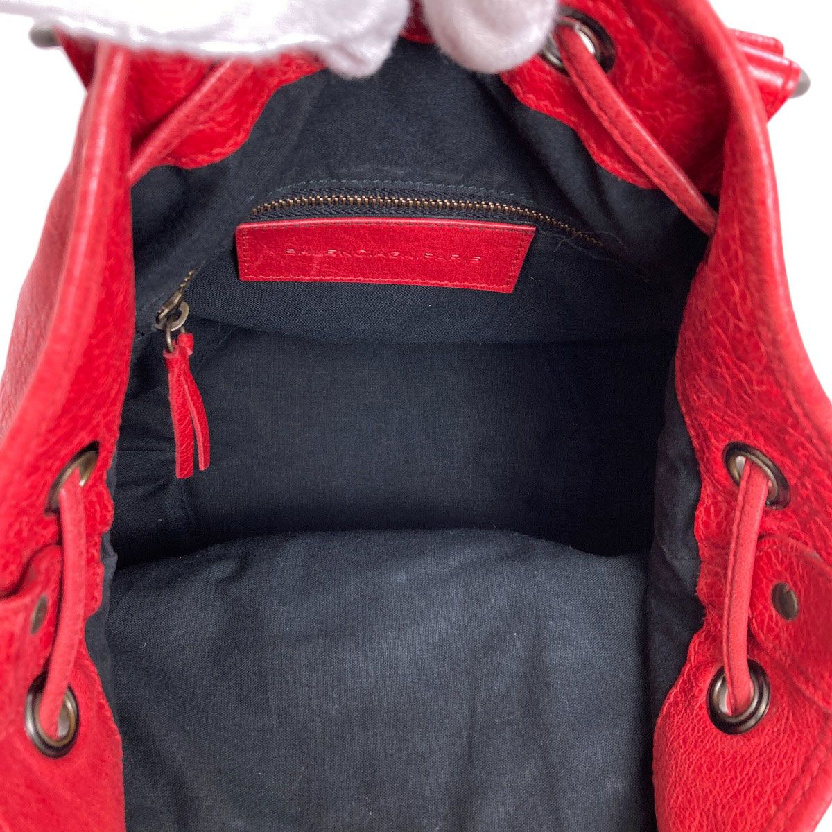 Balenciaga Classic Mini Pom Handbag Calf