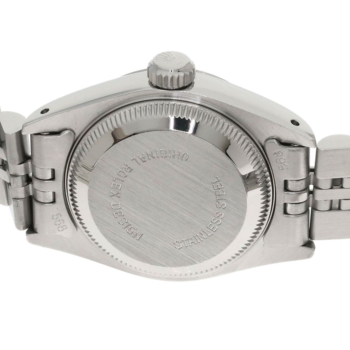 Rolex Datejust Diamond Watch SS 18k White Gold