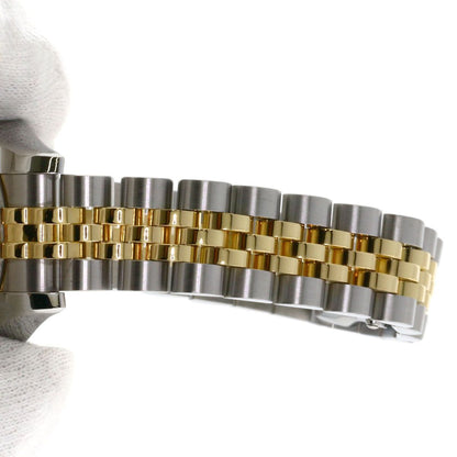 Rolex Datejust Diamond Watch SS Yellow Gold 18k