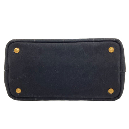 Prada Canapa Mini 2-Way Handbag Canvas