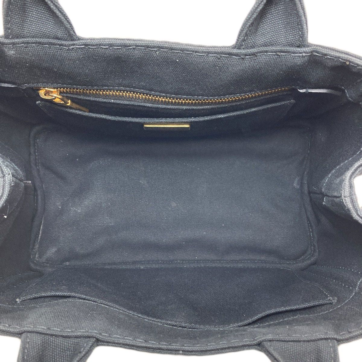 Prada Canapa Mini 2-Way Handbag Canvas